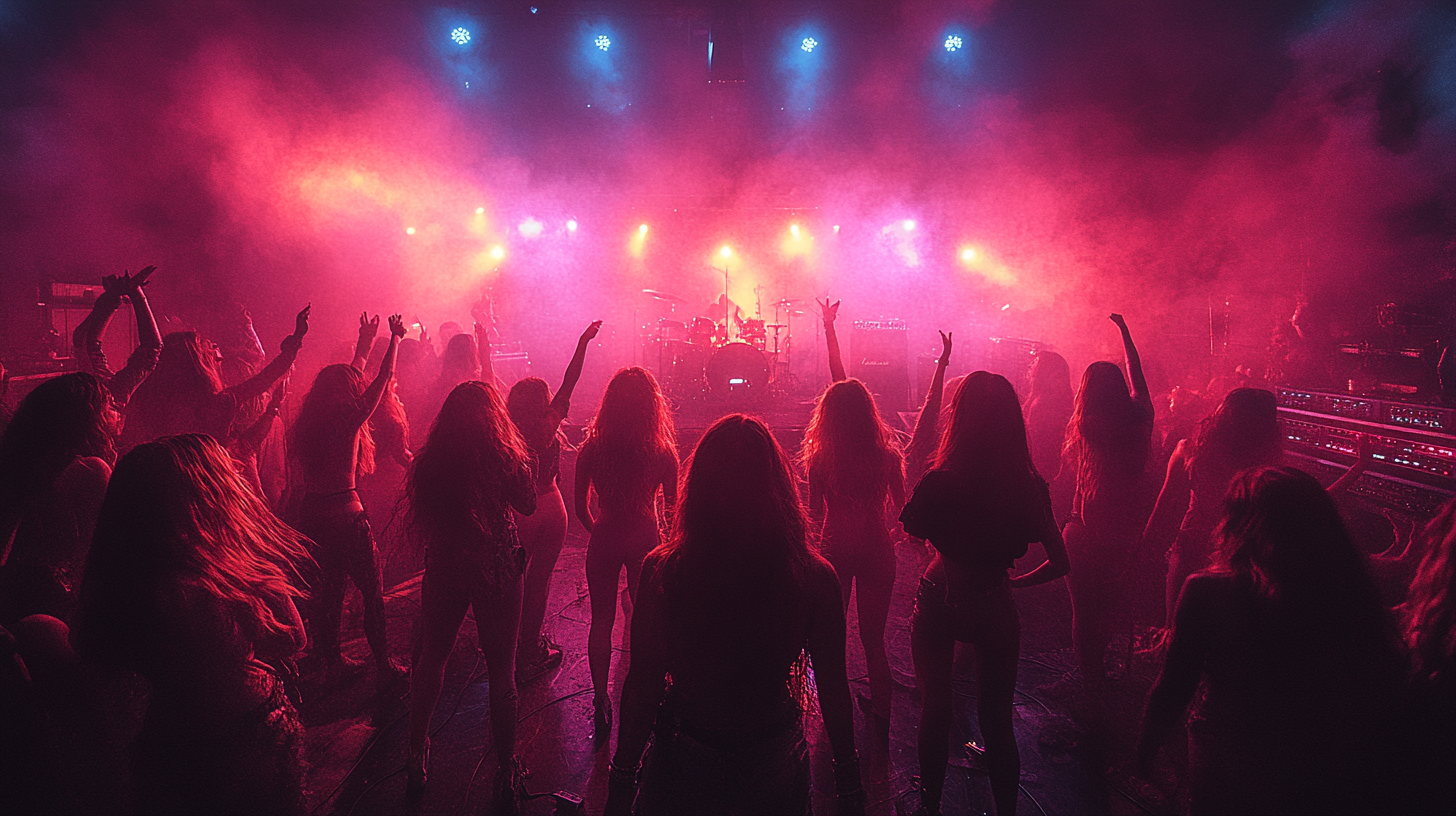 Creative capture of a dynamic dance sequence, blending vibrant energy with refined visual storytelling